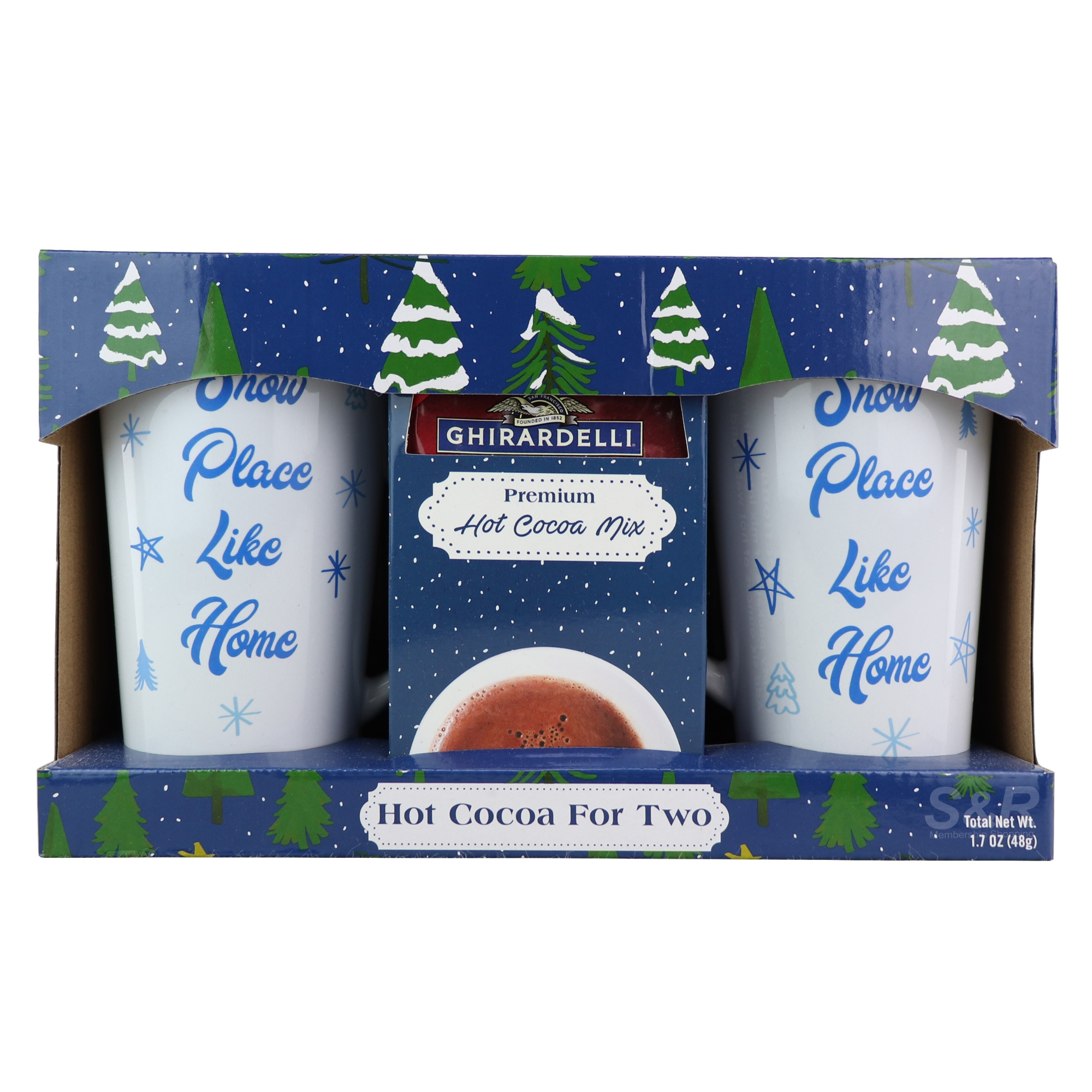 Ghirardelli Double Chocolate Hot Cocoa Mix 4pcs Ghirardelli Double Chocolate Hot Cocoa Mix 4pcs